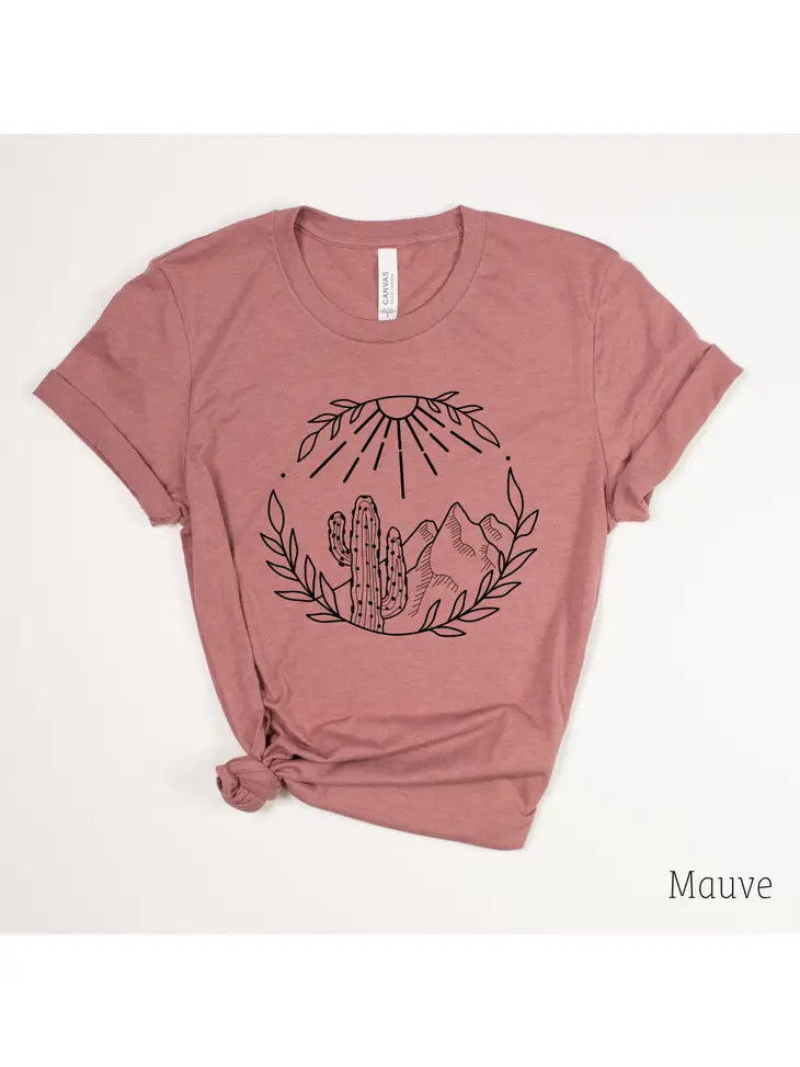 Desert Shirt Cute Cactus T Shirt Arizona Graphic Tee