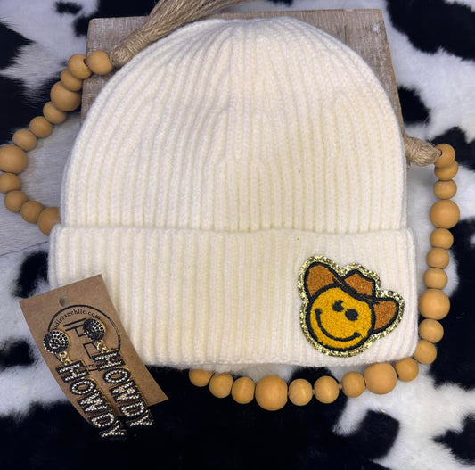 Western Happy Beanie