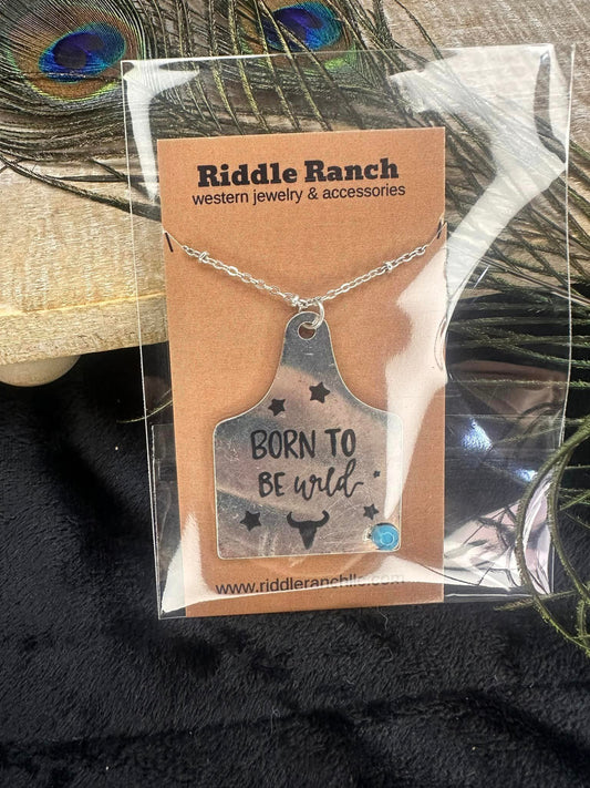 Cowgirl Spirit Cattle Tag Necklaces