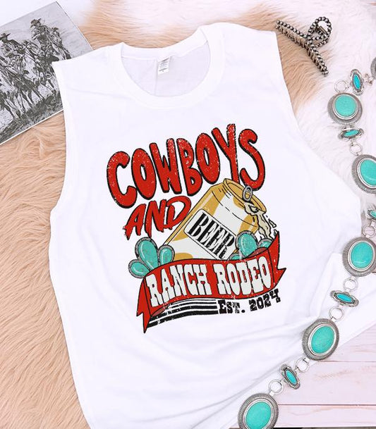 Cowboys and Ranch Rodeo Muscle Tank