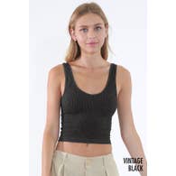 Vintage Crop Top Tank