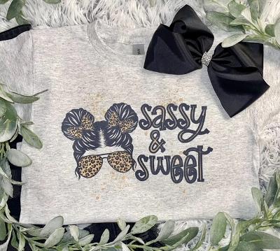 Sassy and Sweet Girls Youth T-Shirt