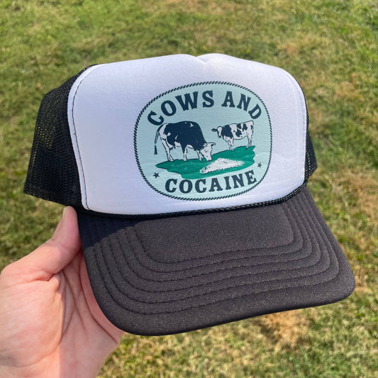 Cows & Coke - Western Foam Trucker Hat